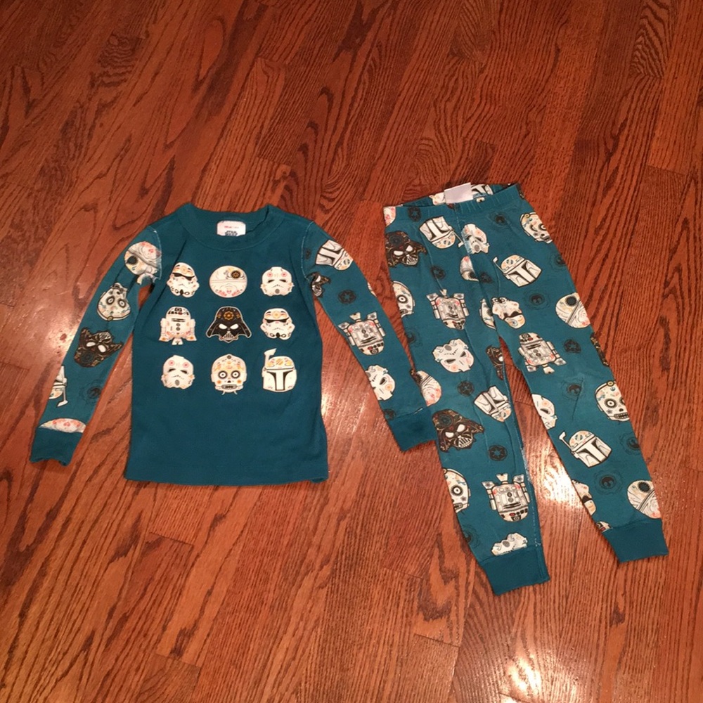 Hanna Andersson Star Wars Pajama Set 100cm Size 4